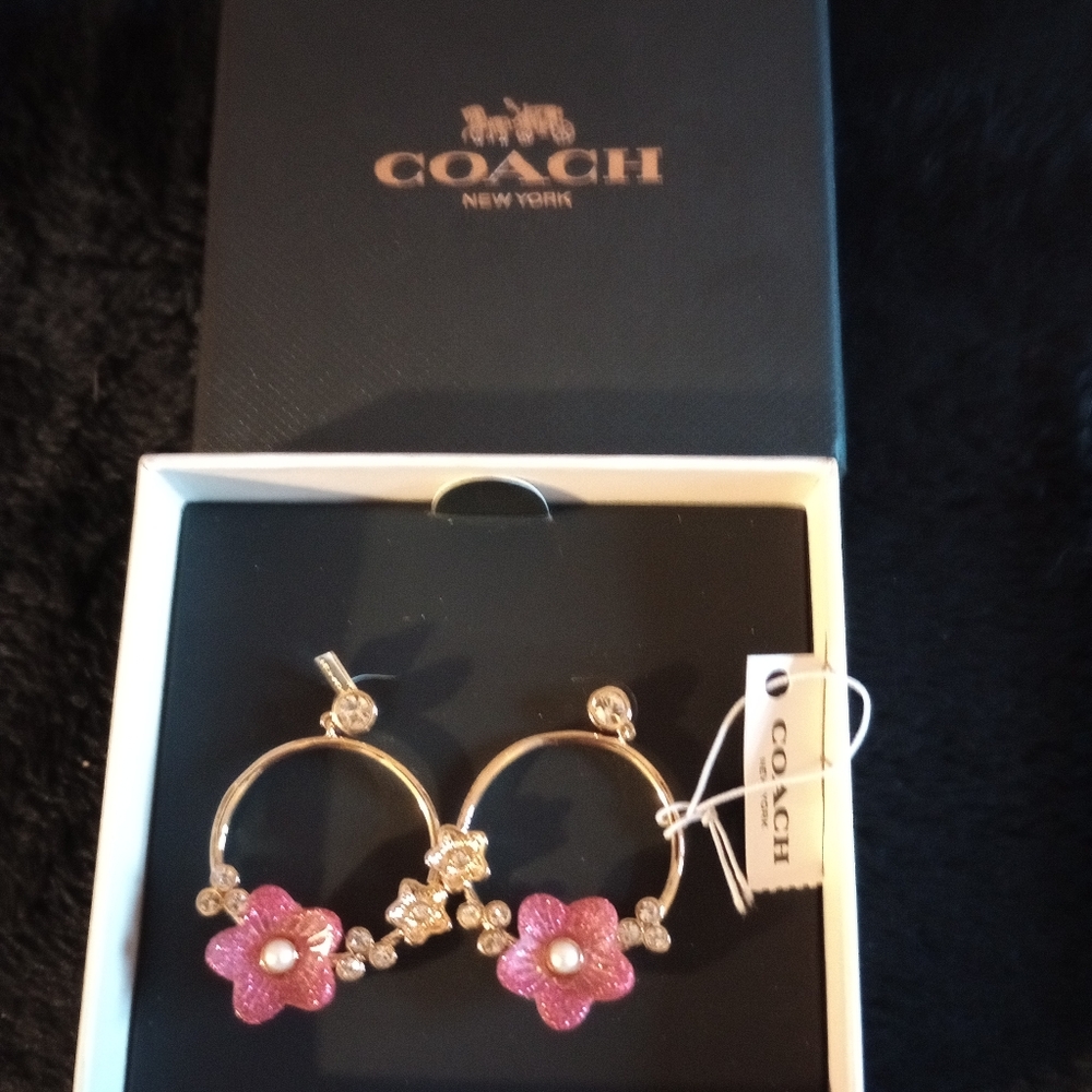 NWT Women's Coach earrings